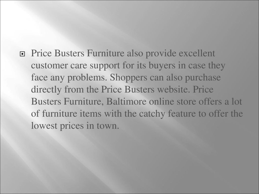 Price busters online deals